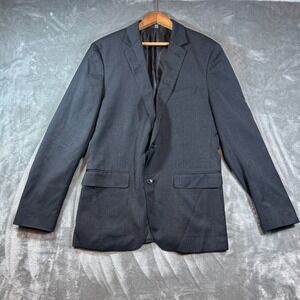 Bonobos Jacket Mens 40R Gray Blazer Reda Wool Slim Fit Suit Business Wedding